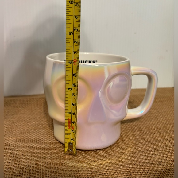 🆕 Starbucks | NEW | 2024 Skull Iridescent | Ceramic Mug | Rare USA release - Picture 12 of 13